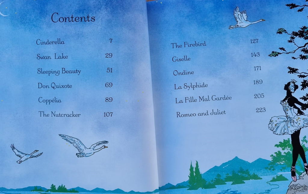 illustrated-ballet-bedtime-children-stories-contents-page