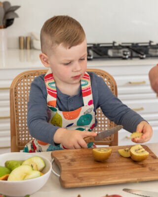 Kiddikutter Child Safe Knife Cuts food, not fingers - Baby Naya